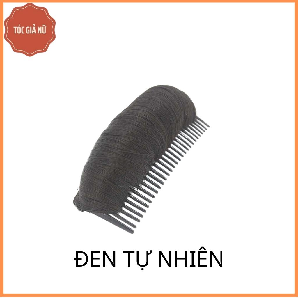 Tóc giả kẹp phồng chân tóc,  cài tóc tơ, dễ dùng sử dụng cho bạn gái tóc mỏng.