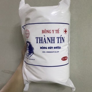 Bông y tế 500g -bông gòn 500g thành tín