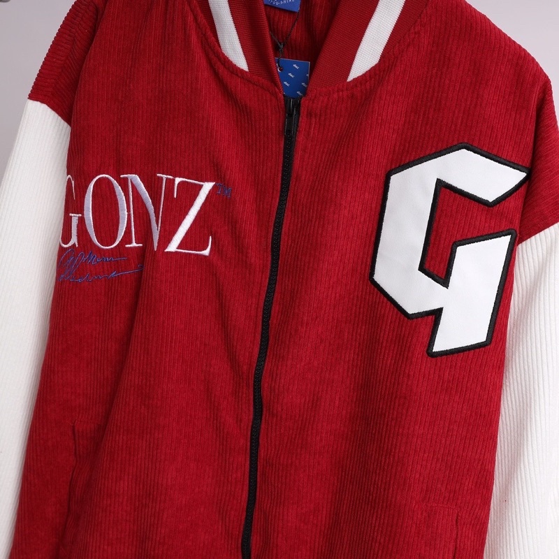 Khoác gonz Form Rộng Jacket Vảrsity