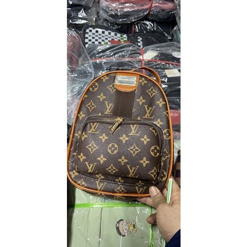 Balo mini nữ thời trang kẻ caro phong cách Hàn Quốc đi học đi chơi