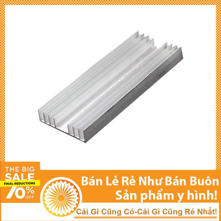 Miếng Nhôm Tản Nhiệt 20x9x2.3cm - 8 Cánh