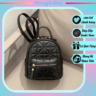 Balo nữ mini thời trang da mềm nhiều ngăn tiện dụng t16