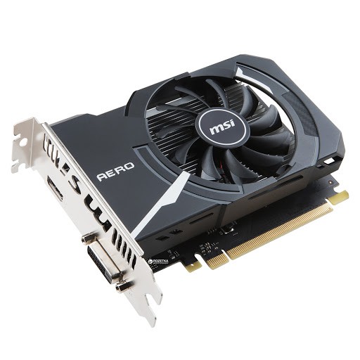 Card màn hình MSI GeForce GT 1030 2GB GDDR5 AERO (GT-1030-AERO-ITX-2G-OC)