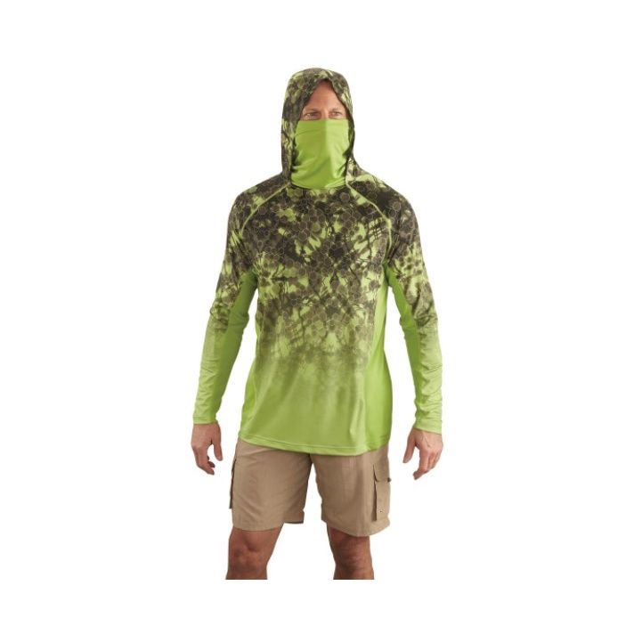 Áo Thun Nam Khối Lượng Nhẹ Làm Mát LS Câu Cá UPF40 USA Size M-3XL