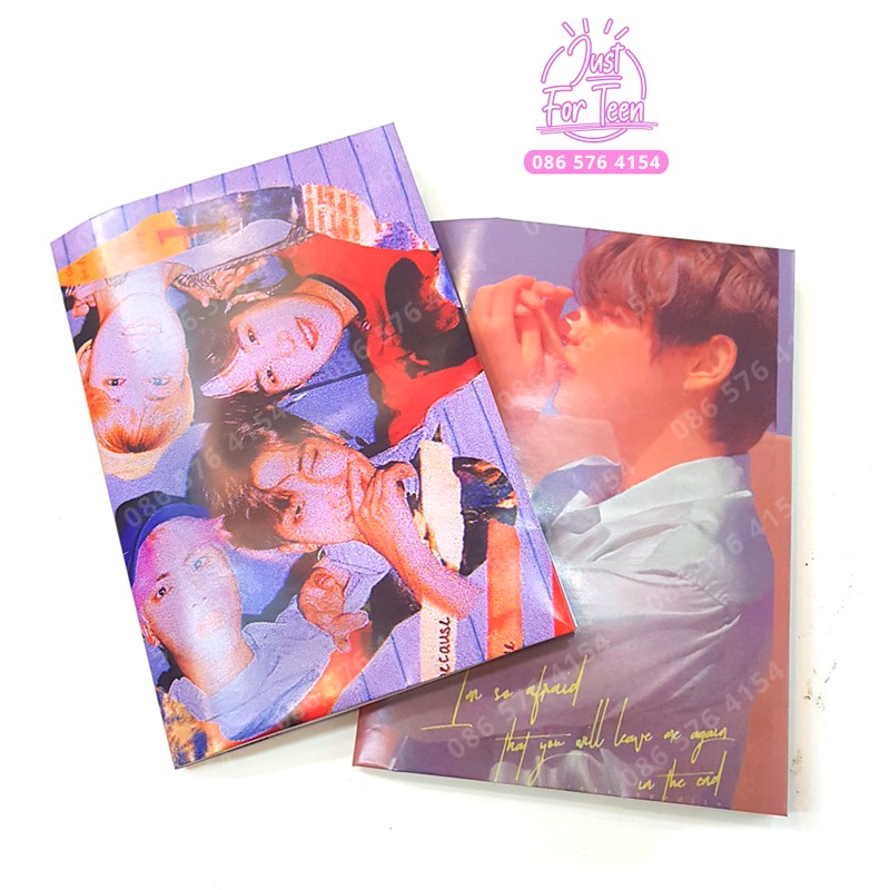 Bìa Bao Tập BTS Idol hàn quốc Kpop cho học sinh cấp 2 - Bọc vở sinh viên