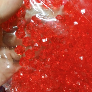 Cườm góc 8mm đẹp giá rẻ gói 100gr