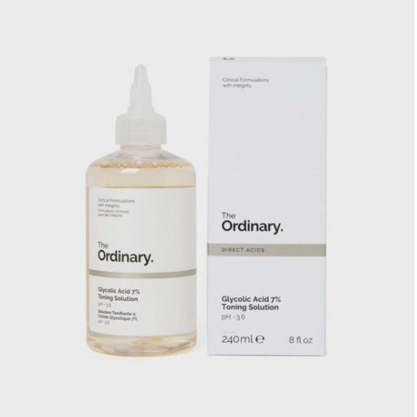 Nước hoa hồng không cồn The Ordinary Glycolic Acid 7% Toning Solution 240ml