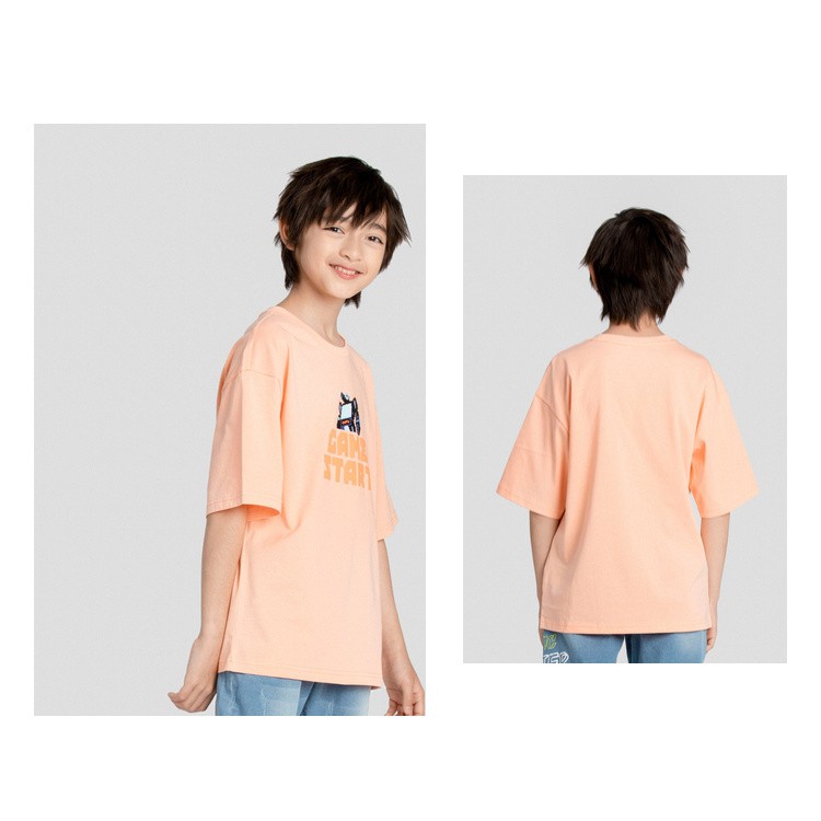 (7-16 tuổi) Áo phông bé trai hãng Balabala 22172201136 nhiều màu thoáng mát