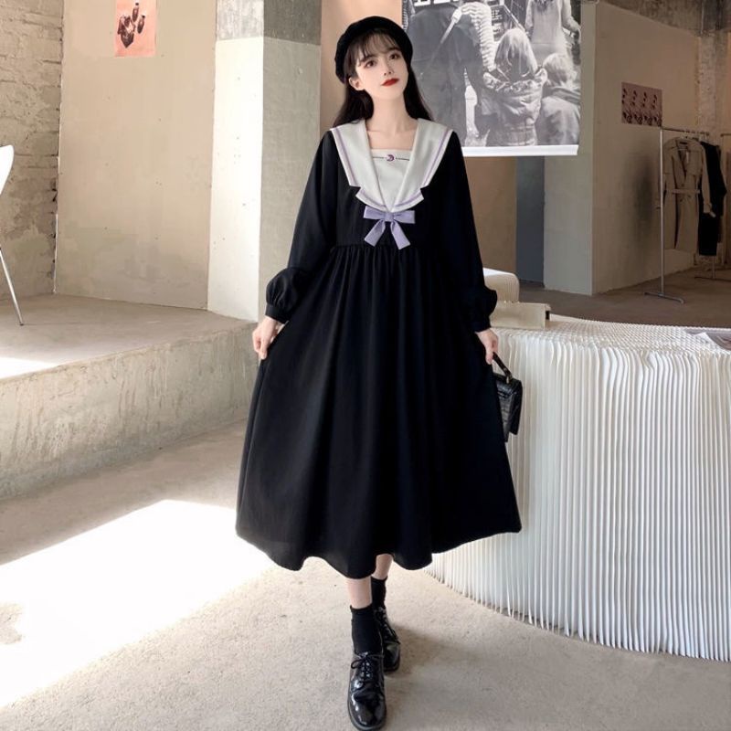 ĐẦM TIỂU THƯ CỔ THỦY THỦ KIỂU LOLITA TAY DÀI TAY NGẮN - Tie Dye Boutique ☕