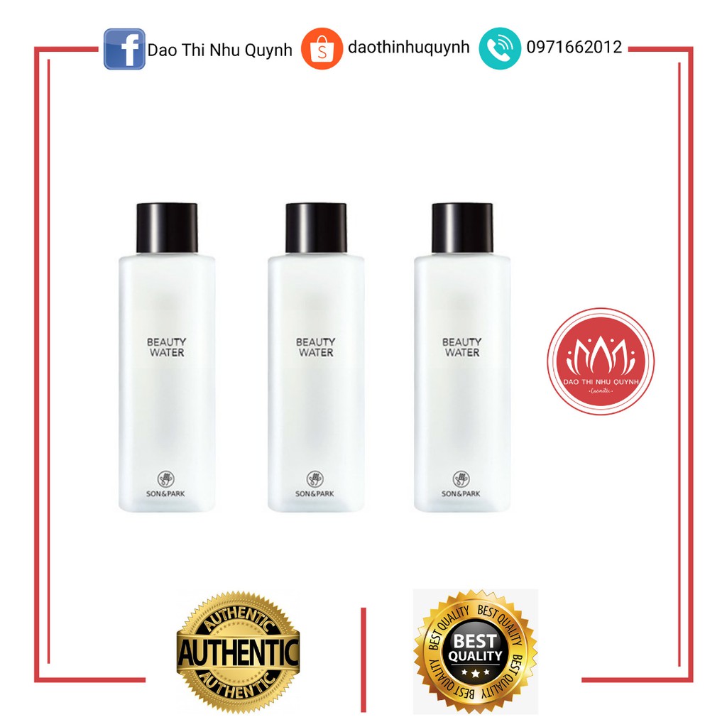 Nước làm đẹp da Son &amp; Park Beauty Water