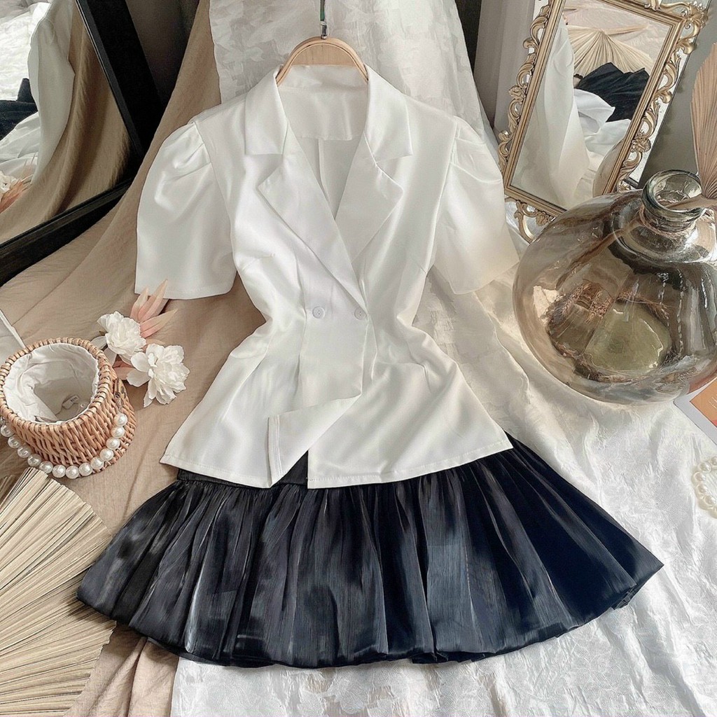 Vest & chân váy hot girl (live 3) | BigBuy360 - bigbuy360.vn