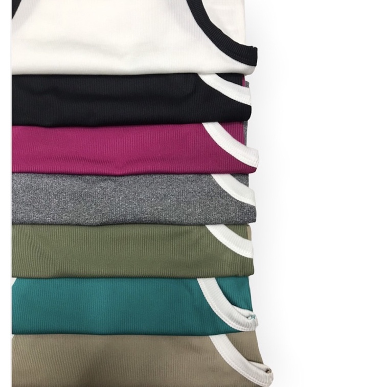 Áo tanktop body bo viền ZR màu mới xịn xò