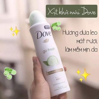 Xịt khử mùi Dove