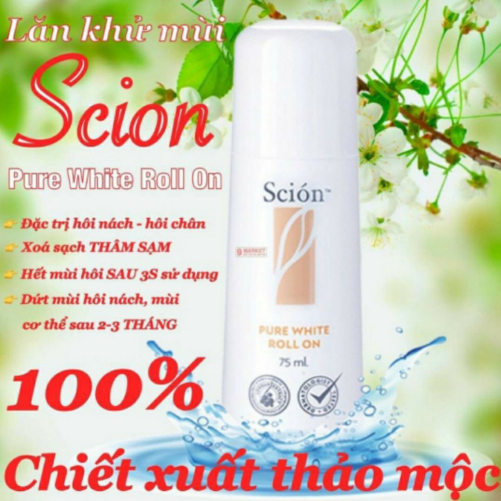 [Chính Hãng] Lăn Scion Khử Mùi Cơ Thể Đặc Biệt Hôi Nách