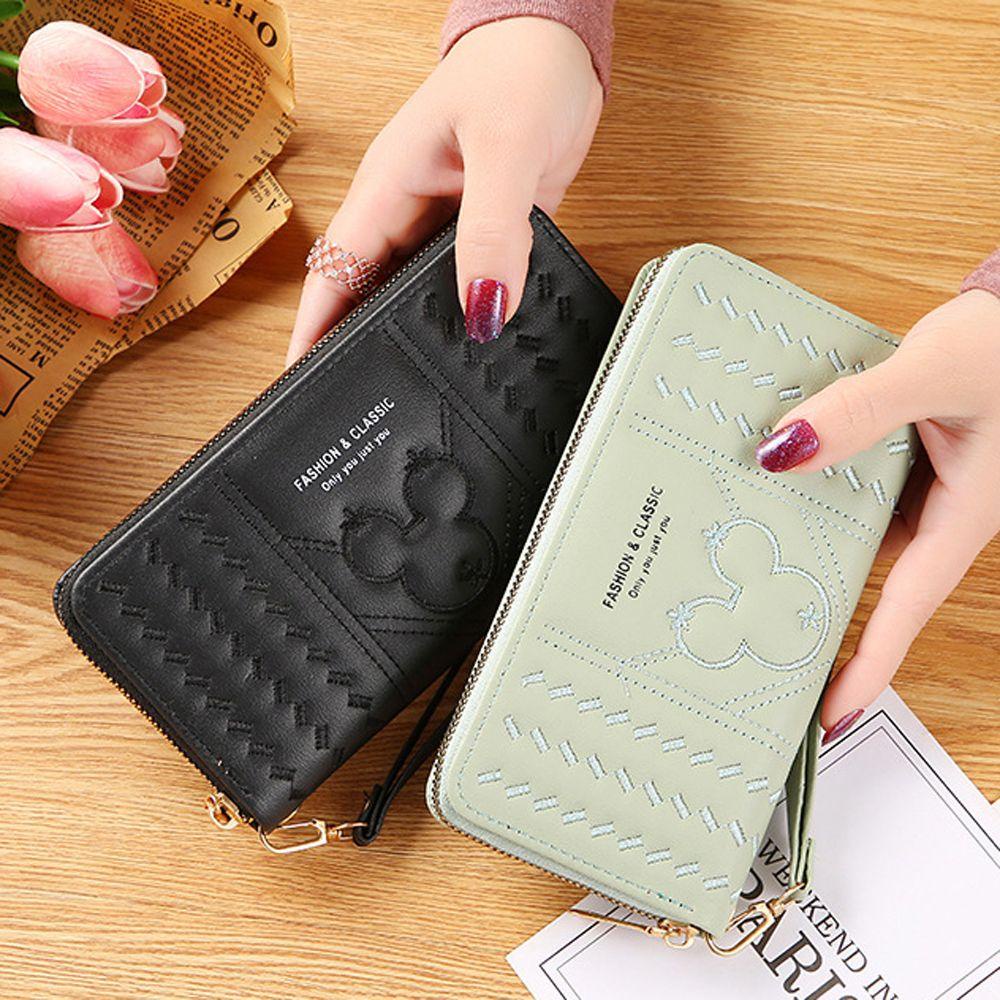 Ví Đựng Thẻ / Tiền Xu Kích Thước Lớn Phong Cách Thời Trang Vintage Dễ Thương Xinh Xắn