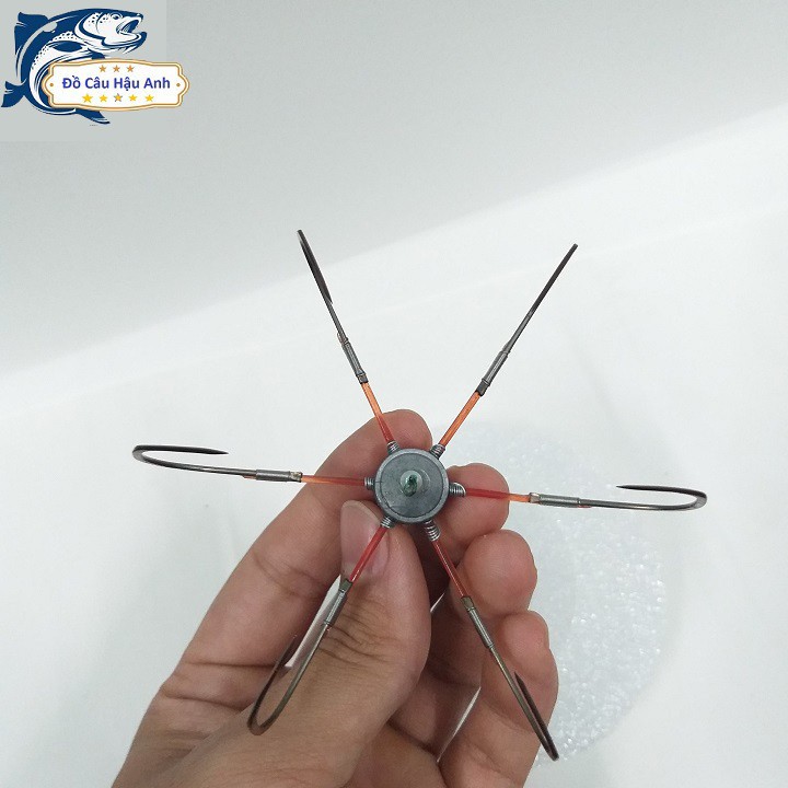 Lưỡi lục chì đúc A, lưỡi câu lục thép nga siêu bén siêu bền. hàng hót 22