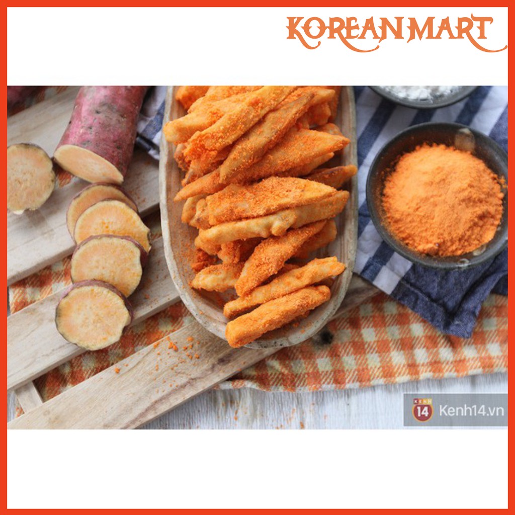 Bột phô mai lắc Hàn quốc gói 100g dùng lắc khoai tây, ...