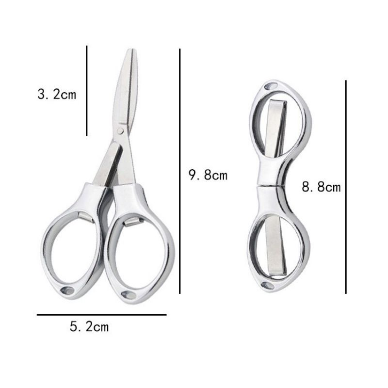 Kéo cắt thẻo câu đài sắc bén, tiện lợi, gọn nhẹ