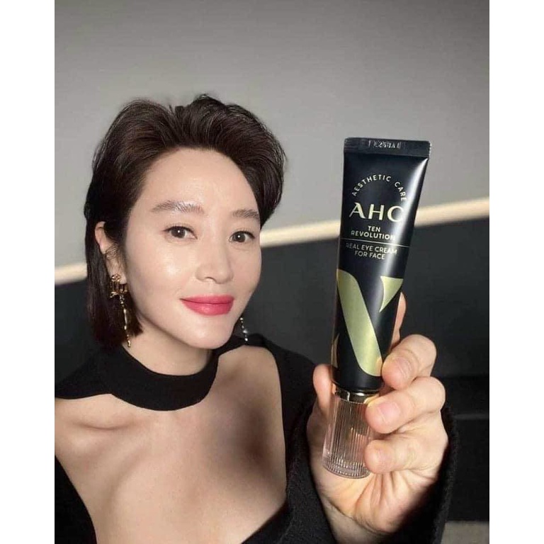 Kem Mắt AHC Ageless Real Eye Cream For Face Vỏ Đen Vàng