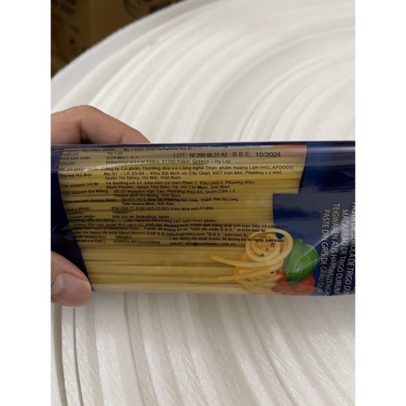 Mỳ ý spaghetti 500g Veronelli nhập khẩu ý