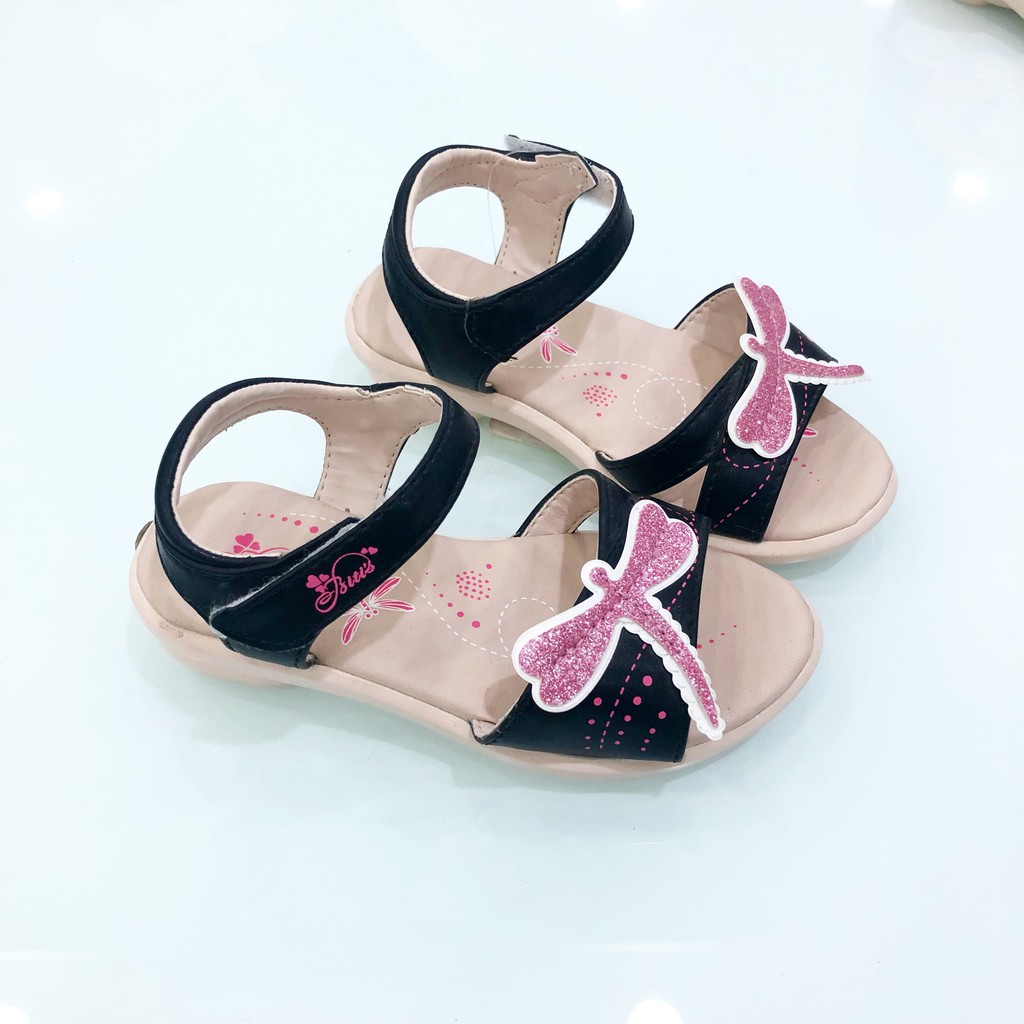 Sandal bé gái BlTIS 24-37 ❤️FREESHIP❤️  Giày quai hậu học sinh hình chuồn chuồn đế 3cm DPG000700