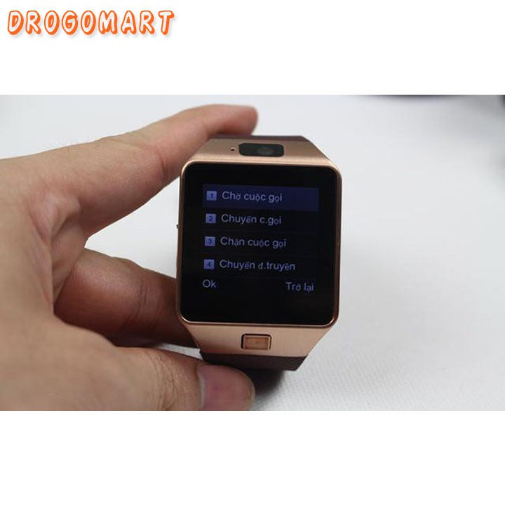 ( FREESHIP 99K ) Đồng hồ thông minh SmartWatch DZ-09 hỗ trợ sim nghe gọi chụp ảnh Bảo Hành 6 tháng