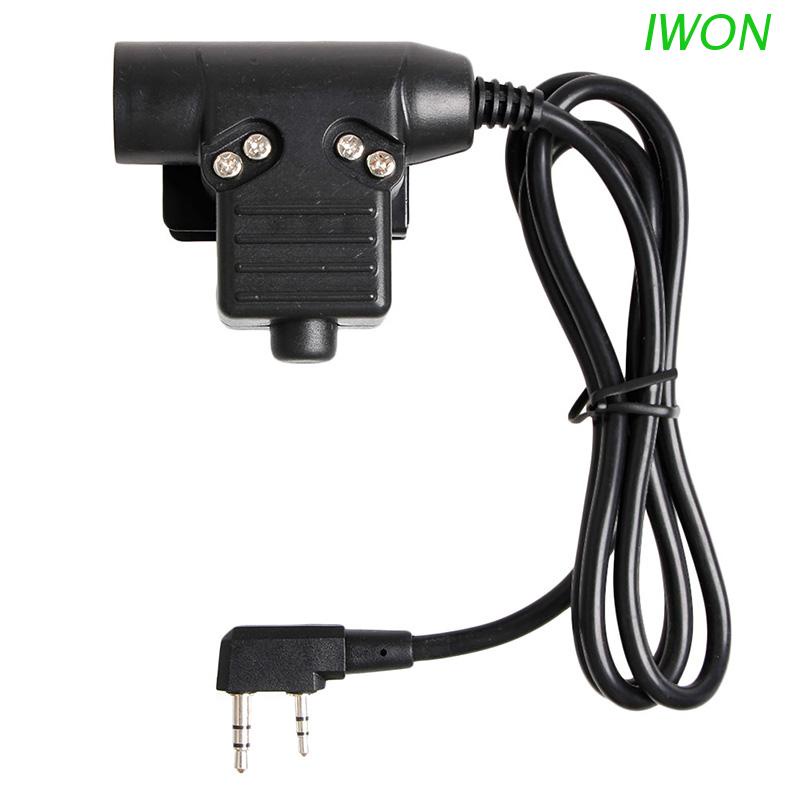 Bộ Đàm Iwon U94 Ptt 2pin Cho Kenwood Tyt Baofeng 5r