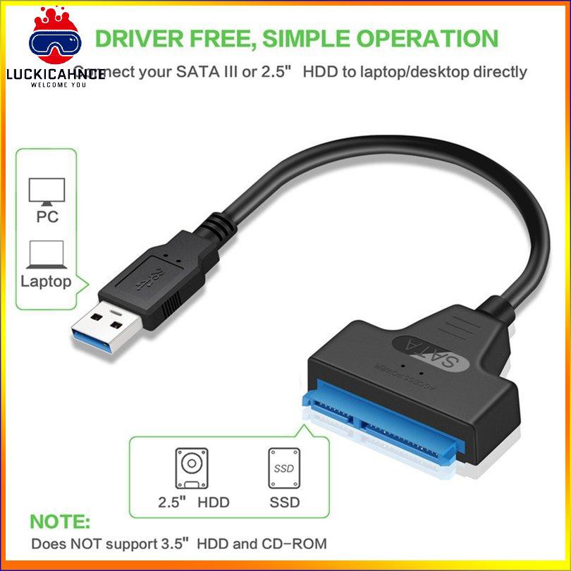Cáp Chuyển Đổi Sata Usb Sang Usb 3.0 (J6) Hỗ Trợ 2.5 "Hdd | BigBuy360 - bigbuy360.vn