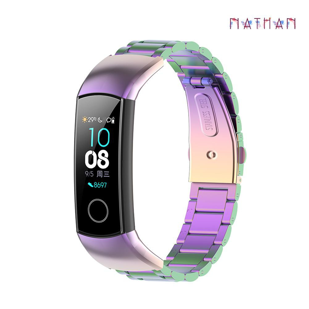 Dây Đeo Inox Cho Đồng Hồ Thông Minh Huawei Honor Band 4 5