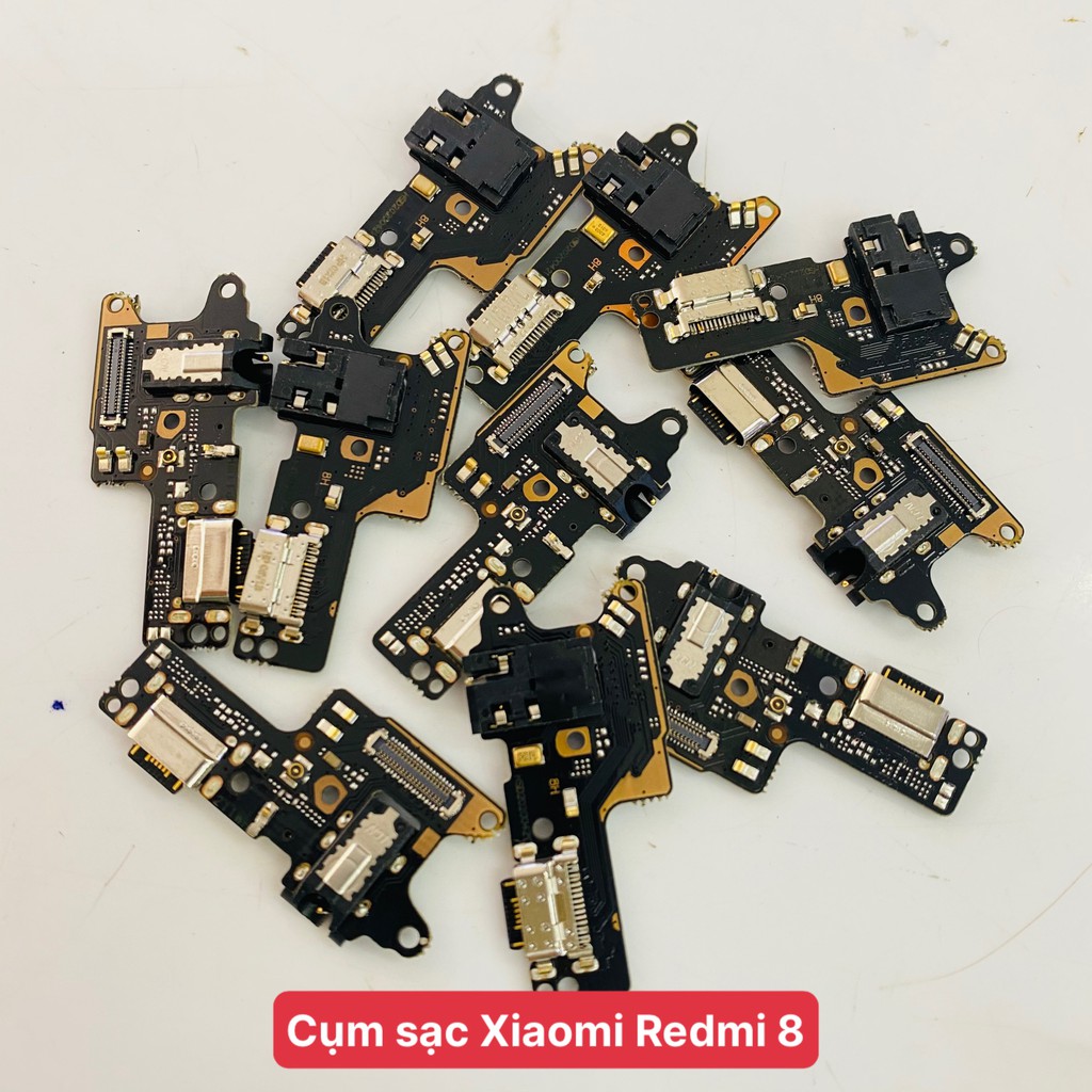 Cụm chân sạc Xiaomi Redmi 8 M1908C3IG (có mic) mạch sạc linh kiện loại tốt, bảo hành đổi trả