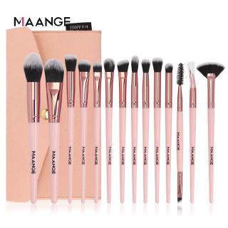 Set 14 Cọ Trang Điểm Maange Kèm Túi Trang Điểm