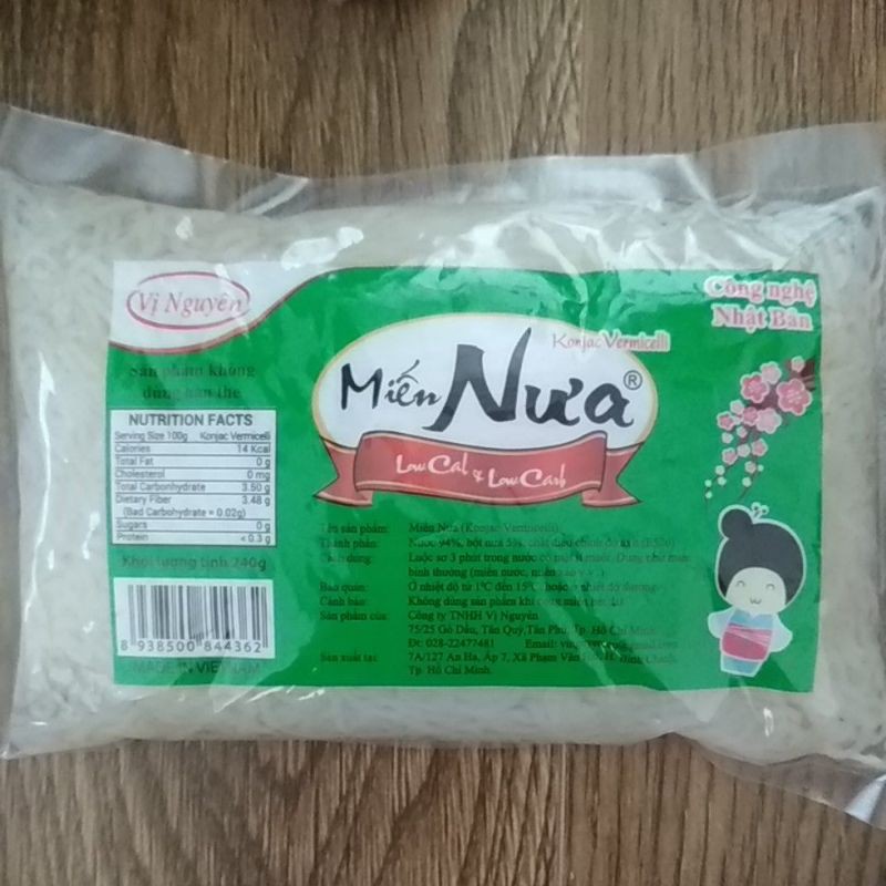 Bún Mì Phở Miến Nưa chuẩn keto | BigBuy360 - bigbuy360.vn