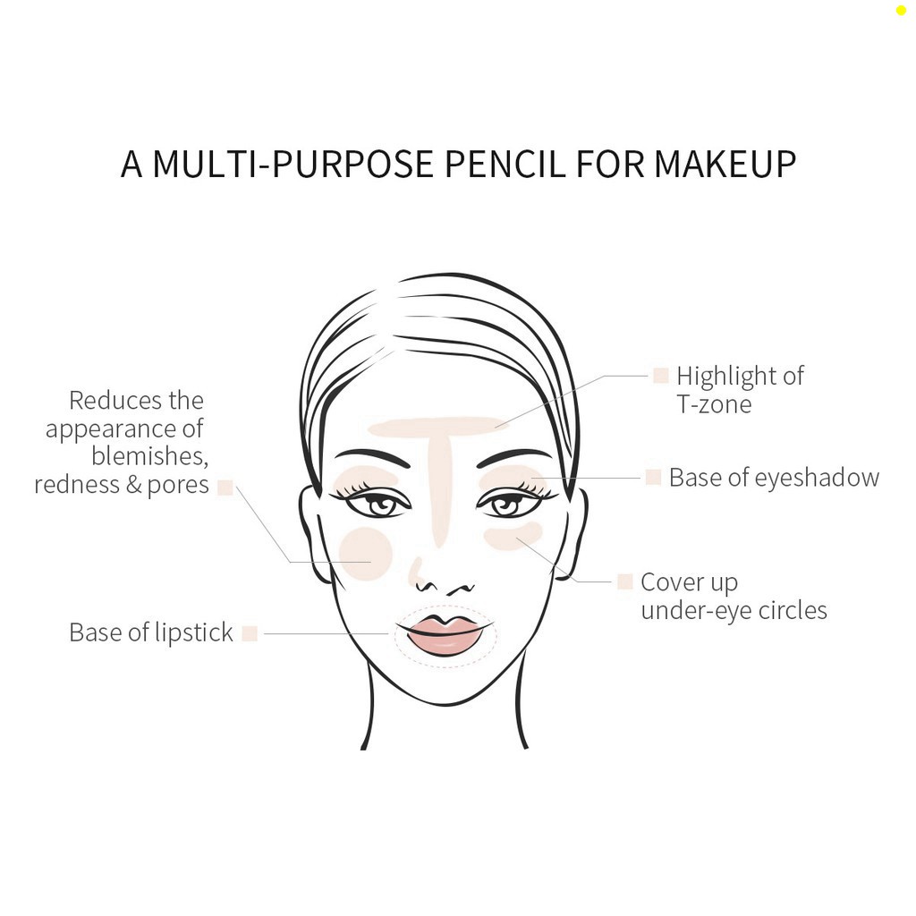 HỘP 12 Bút Che Khuyết Điểm MeNow Chính Hãng - Fix Makeup Không Trôi Không Thấm Nước [ BÚT CHE KHUYẾT ĐIỂM ]