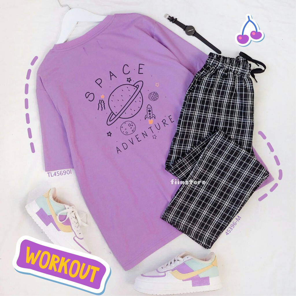 [Ảnh thật] Quần Baggy Kẻ Caro Đen Trắng - Made by Fiin | BigBuy360 - bigbuy360.vn