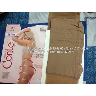 Quần tất Nga Conte - Active soft 20D