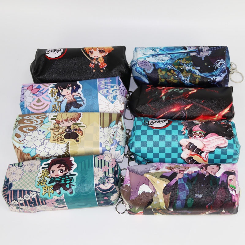 Hộp Đựng Bút Chì Họa Tiết Hoạt Hình Demon Slayer Độc Đáo Giá Đỡ