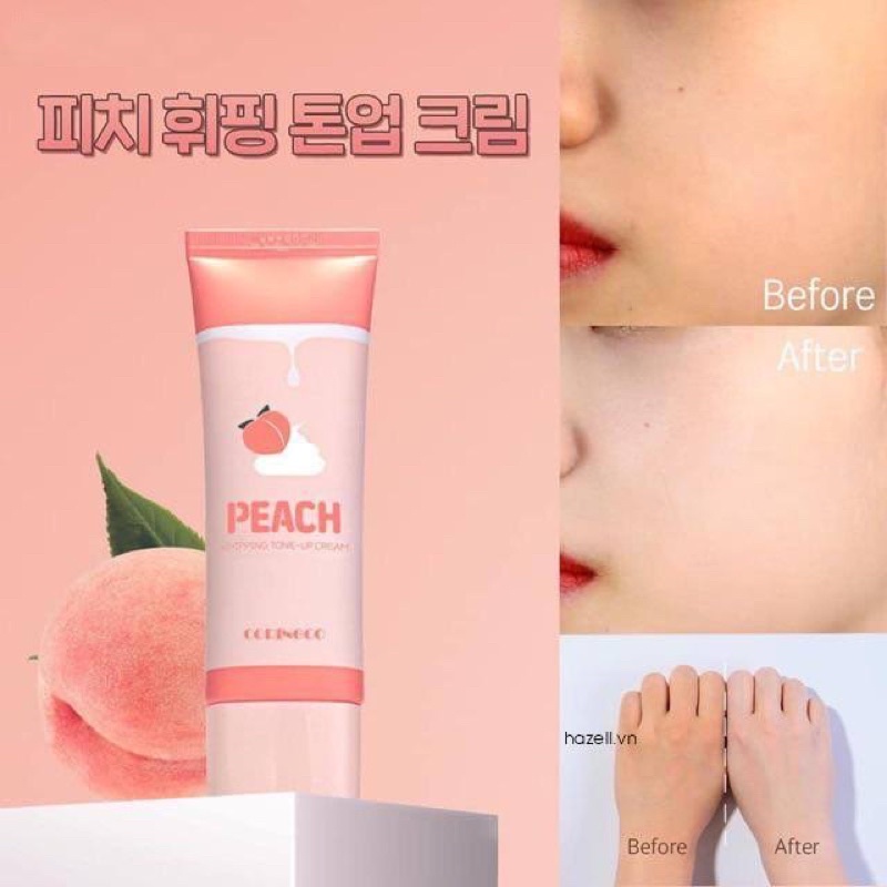 Kem Peach Đào thay thế kem lót,kem nền,phấn phủ