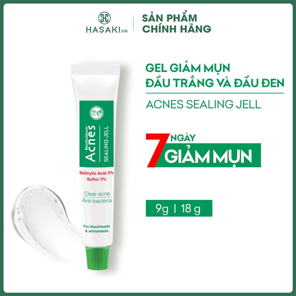 Gel Hỗ Trợ Ngừa Mụn, Giảm Khuẩn Acnes Sealing Jell Hasaki