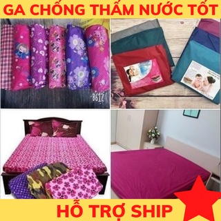 Ga chống thấm - drap chống thấm nước cotton cho bé trải giường bảo vệ nệm 1m6 x 2m cao cấp công nghệ Hàn Quốc