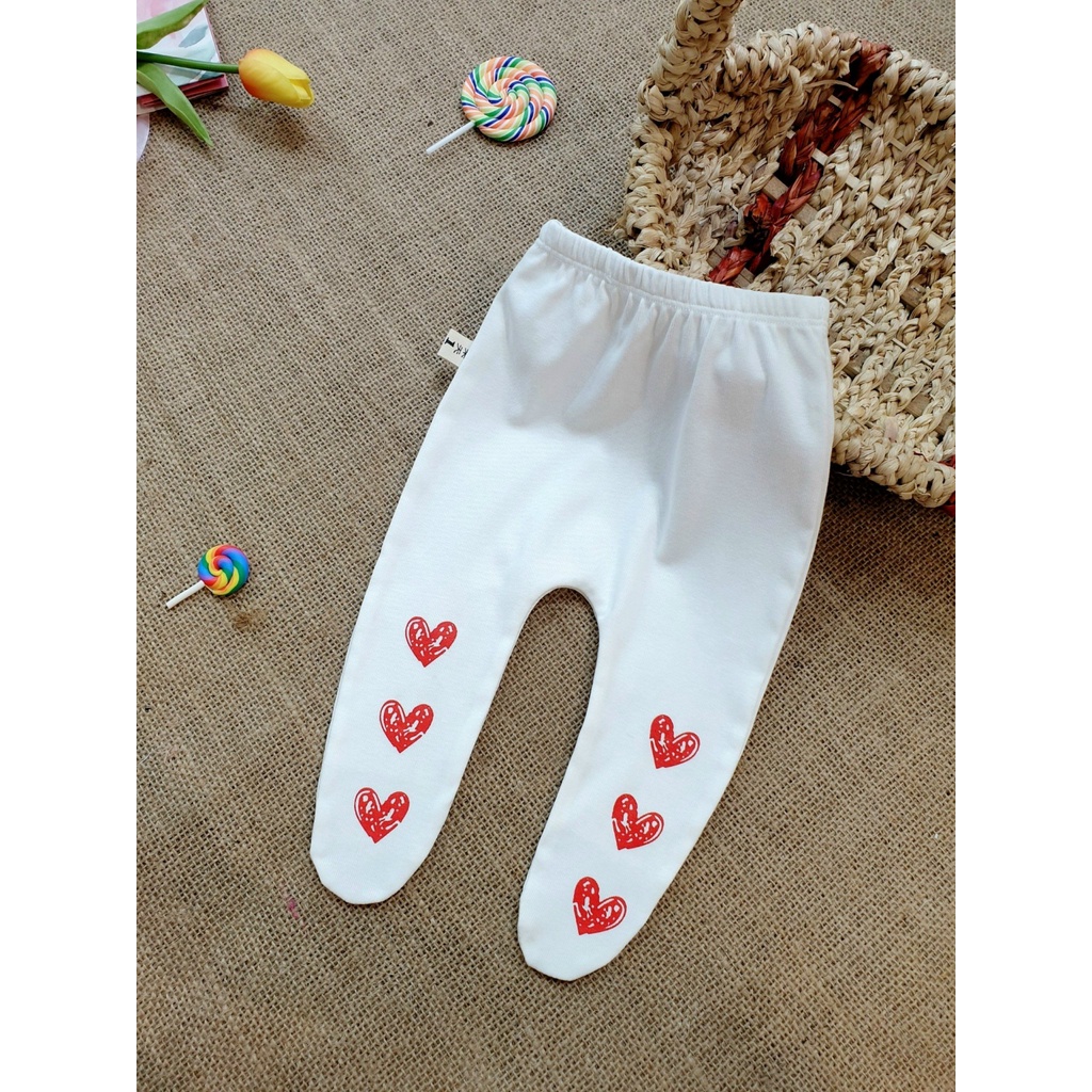 Set áo cổ tròn tay phồng kèm quần hoa lưng thun bé gái sơ sinh 1 2 3 tuổi MINTSCLOSET Mint's Closet - GA2047 - q167