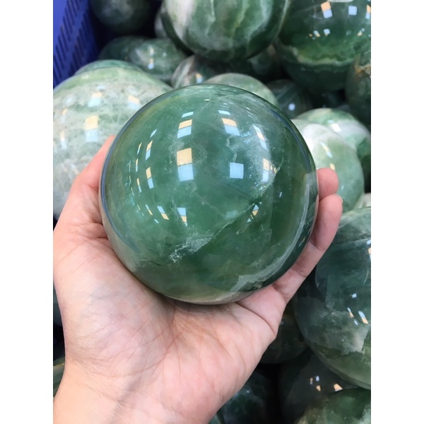 1kg Quả Cầu Đá màu xanh lá