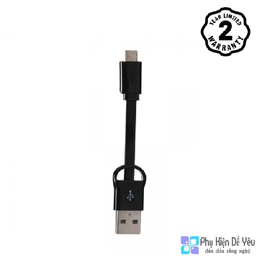 Cáp Micro USB Energizer 8cm - Móc đeo, Bỏ túi