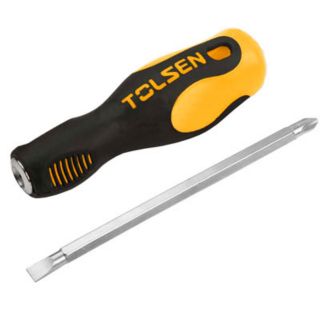 Tua vít 2 đầu cán mềm tolsen 20042