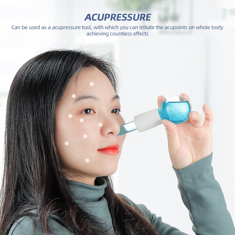 Set 2 Dụng Cụ Mát Xa Mặt Bằng Đá Tiện Dụng