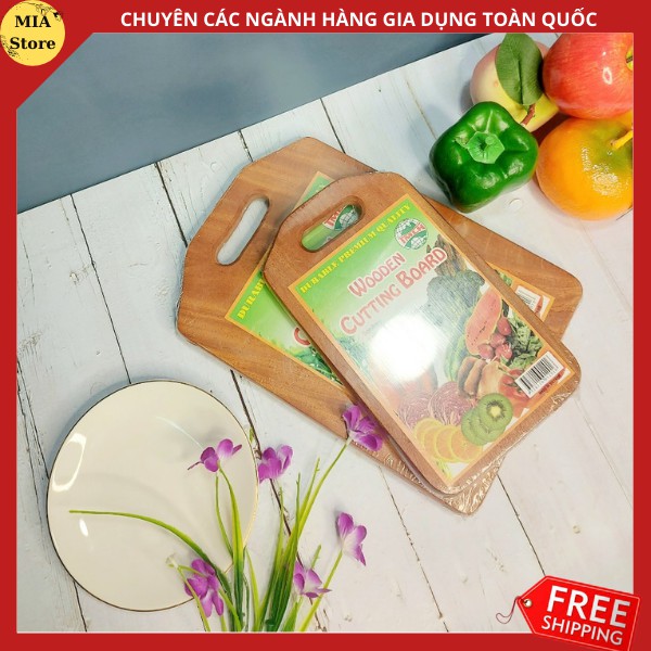 {HÀNG TỐT GIÁ SỐC}❤️Thớt gỗ sơ chế thực phẩm/dụng cụ chế biến thực phẩm Wooden nhiều size đồ dùng nhà bếp❤️