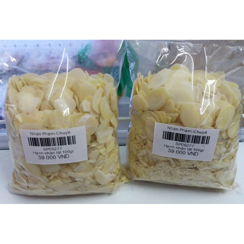 Hạnh nhân lát 100gr