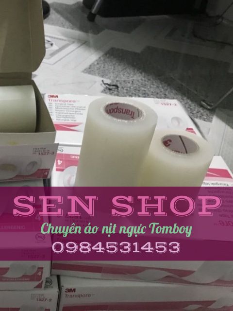 Keo  Y Tế 3M dán ngực dành cho TomBoy, Sb, Trans (Keo 3M - Keo 7.6cm) | BigBuy360 - bigbuy360.vn