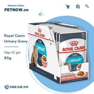 Pate mèo royal canin urinary gravy - 85g - hộp 12 gói