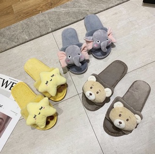 Dép bông mặt gấu 🐻
