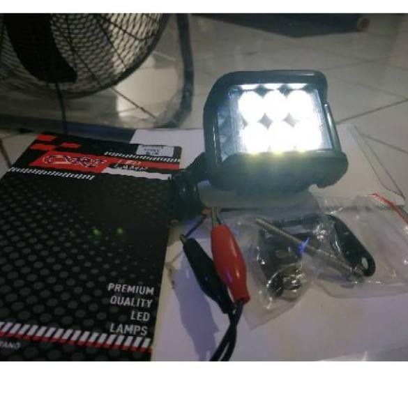 Bộ Đèn Flash Eaz-288 6 Bóng Led + Động Cơ Cr7